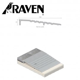 Raven RP77 Threshold Plates Door Seal Clear Anodized 2M Length